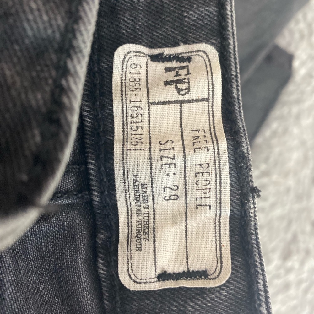 Free people black jeans